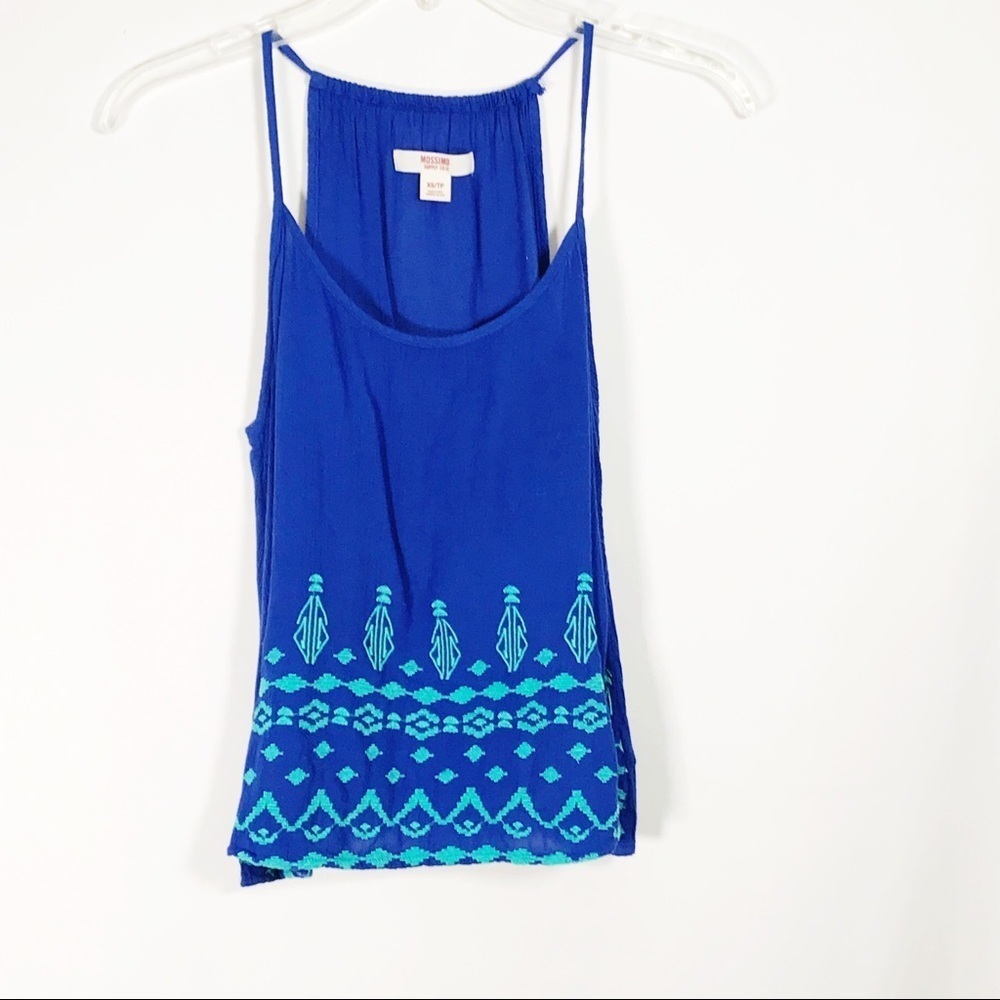 Mossimo Boho Embroidered Mo Top Size XS